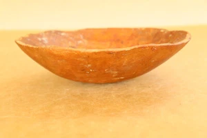 Antique Vintage Primitive Wooden Bread Bowl Dough Rising Plate Small Trough 20th - Picture 1 of 9