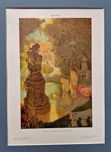 ALFREDO PROTTI INCISIONE FOTO LITOGRAFIA MODELLI D ARTE DECORATIVA BOLOGNA - Imagen 1 de 3