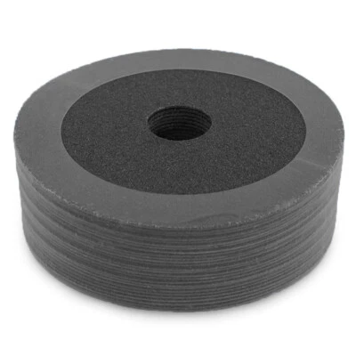 25 Pack - 5" Silicon Carbide Resin Fiber Discs, 120 Grit 5 In Sanding Fibre Disc - Image 1 of 4