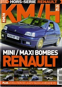 KM/H HS n°3 R5 TURBO-CLIO V6 R8 & R12 GORDINI R5 ALPINE MEGANE RS26 R9 TURBO - Foto 1 di 1
