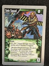 Netrunner 1996 WOTC Uncommon Node - Solo Squad (FREE SHIPPING) 