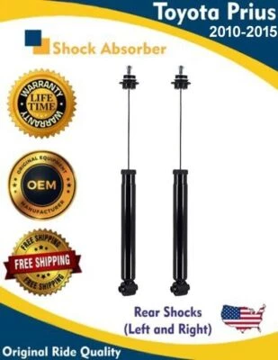 Nuevos amortiguadores traseros OE para Toyota Prius 2010-2015 híbrido 1,8 L garantía de por vida Foto 1 de 4