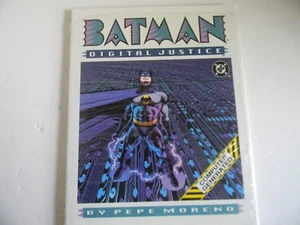 DC GRAPHIC NOVEL "BATMAN: DIGITAL JUSTICE" - HARDCOVER MIT SCHUTZUMSCHLAG - 1990 - Bild 1 von 2