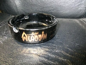 Vintage Hotel Aladdin Las Vegas Cigarette Ashtray-very clean - Picture 1 of 5