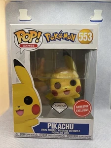 Funko Pop! Vinyl: Pokémon - Pikachu (Diamond Collection) - GameStop (GS)... - Bild 1 von 4