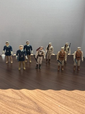 Lote De Colección Star Wars Ley de Fuerzas Rebeldes Hoth. Figura 1980 Imperio Contraataca Foto 1 de 4