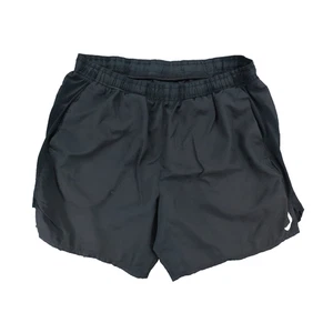 Nike Dri Fit Y2K Women Sport Shorts Large Gym Yoga Running, Black - Picture 1 of 4