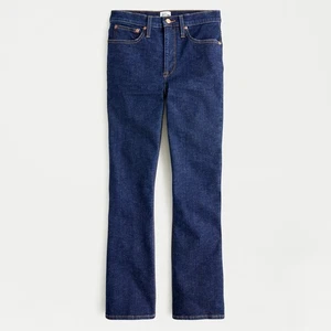 Pantalones de mezclilla cortos J.Crew Billie Demi Boot para mujer talla 28 enjuague oscuro tiro alto elásticos - Imagen 1 de 6