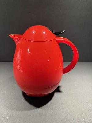 Jarra térmica de colección Leifheit Columbus 1,2 litros roja Alemania Artística Mod Foto 1 de 4