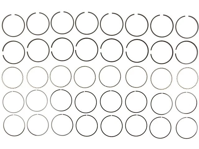 Juego de anillos de pistón 44CYGM83 para Fairlane Galaxie 500 Ranchero 1957 1958 1959 1960 Foto 1 de 1