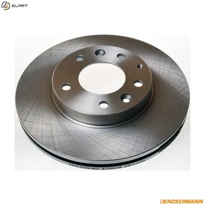 2x BRAKE DISC B130408 FOR MAZDA FAMILIA/VI ETUDE ALLEGRO/MK/VIII 323/PROTEGE - Image 1 of 4