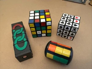 Rubik’s Cube Revenge And 3 Other Puzzles - Picture 1 of 2