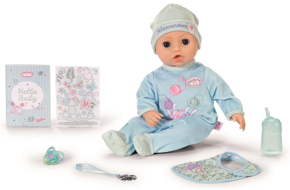 Baby Annabell Interactive Alexander 43cm Doll   - Image 1 of 4