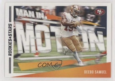 2023 Panini Rookies & Stars Man in Motion Deebo Samuel #MM-7 - Image 1 of 2