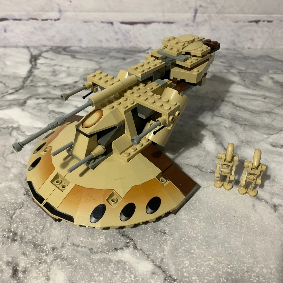 Lego 7155 Trade Federation AAT. Vintage Star Wars Retired Set. Incomplete - Image 1 of 4