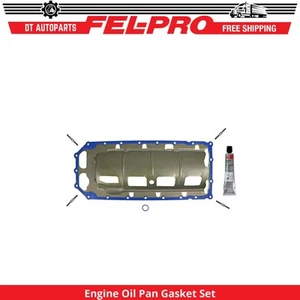 For 2011-2018 Ram 3500 5.7L V8 Engine Oil Pan Gasket Set Fel-Pro 2012 2013 2014 - Picture 1 of 2