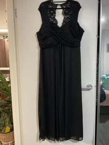 Sara Woman’s Black Formal Dress Size 2 XL - Picture 1 of 15