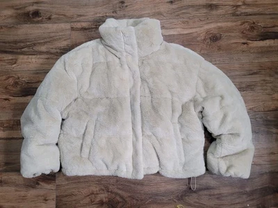 Chaqueta de piel sintética mullida peluda súper suave Glam Mob Esposa Noche Lujo XXL Foto 1 de 4