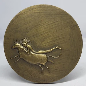KUNST / MYTHOLOGIE / EUROPA UND DER STIER / Portugal in der Europäischen Union Bronzemedaille - Bild 1 von 5