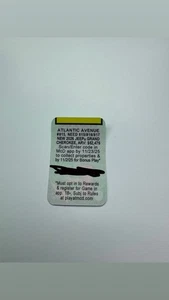 Monopoly McDonald’s Atlantic Avenue 2025 sin canjear #815, Jeep Cherokee - Imagen 1 de 2