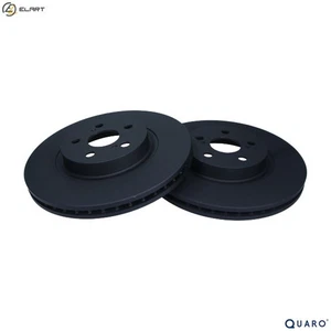 2x BRAKE DISC QD6208HC FOR TOYOTA 2AZ-FSE 2.4L 1CD-FTV 2.0L 1AD-FTV 2.0L 4cyl - Picture 1 of 11