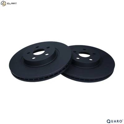 2x BRAKE DISC QD6208HC FOR TOYOTA 2AZ-FSE 2.4L 1CD-FTV 2.0L 1AD-FTV 2.0L 4cyl - Image 1 of 4