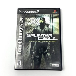 Tom Clancy's Splinter Cell PS2 Complete In Box With Manual UbiSoft - Picture 1 of 10