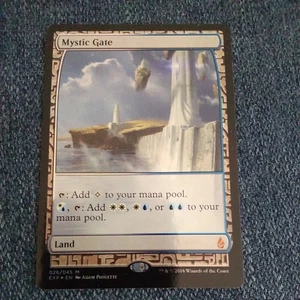 Magic the Gathering FOIL Mystic Gate Zendikar Expeditions EXP Card - Picture 1 of 6