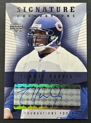 2004 Upper Deck Foundations - Tommie Harris #SF-TO Chicago Bears - RC AUTO - Image 1 of 2