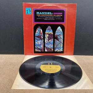 Handel The Dettingen Te Deum The Telemann Society Festival Orchestra Vinyl - Picture 1 of 2