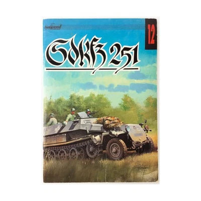 Wydawnictwo Militaria Book - Reference - Historical #12 - SdKfz 251 VG+ - Image 1 of 2