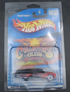2001 Hot Wheels COLLECTORS CLUB Limited Edition #1 PURPLE PASSION Hooker Black & - Bild 1 von 5