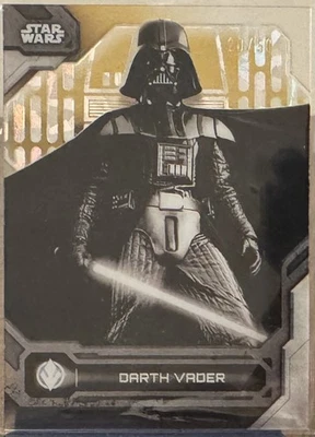 Darth Vader 2024 Topps Star Wars High Tek #BW-DV Black & White Gold /50 - Image 1 of 3