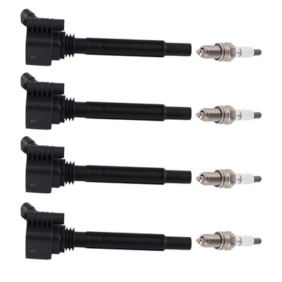 Juego de 4 bobinas de encendido y 4 bujías para Dodge Dart L4 2013-2016 1,4 L UF-673 Foto 1 de 4