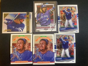 Vladimir Guerrero Jr Lot (6) + Topps Gallery Artist Proof + Topps Fire + Optic - Picture 1 of 3