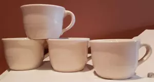 (4) Set tazzine caffè vintage PFALTZGRAFF blu rosa marrone beige 001 alte quasi 3" - Foto 1 di 6