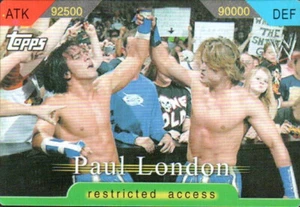2006 Konami Insider Topps WWE Restricted Access Card Game Paul London - Picture 1 of 1