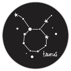 Geschenk Untersetzer: Stier Sternzeichen Esoterik Horoskop Astrologie - Bild 1 von 10