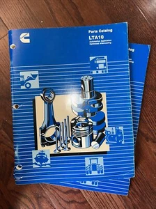 CUMMINS LTA10 GERÄUSCHREDUZIERT KFZ DIESELMOTOR TEILE HANDBUCH KATALOG 1987 - Bild 1 von 5