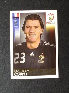 Gregory Coupet (France) no.338 Euro 2008 Ed.Panini New ▓