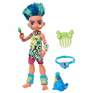 New In Box Cave Club Prehistoric Doll Slate With Dinosaur Pet & Accessories  - Picture 1 of 8