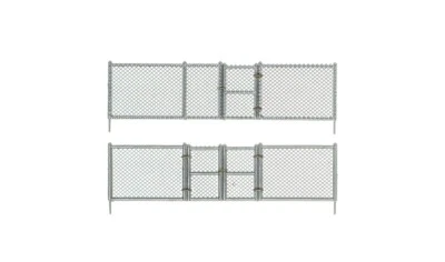 Woodland Scenics N 2993 Chain Link Fence Industrial Land Scenery Detail Set - Image 1 of 4