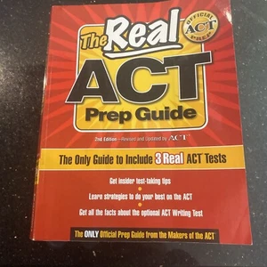 The Real ACT Prep Guide: The Only Official Prep Guide from the Makers of the ACT - Picture 1 of 9