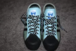 Adidas Blondey McCoy x Superstar H03341 Hombres EE. UU. 10 Zapatos Azul Hielo Negro Tenis - Imagen 1 de 10