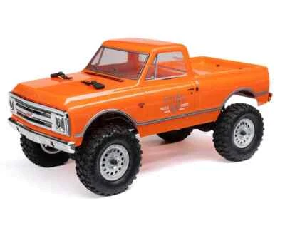 Axial SCX24 1967 Chevrolet C10 1/24 4WD RTR Mini Crawler Orange AXI00001V2T3 - Image 1 of 4