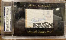 Steve Carlton 2012 Historic Autographs Why The HOF Not? PSA DNA 40/50 Phillies