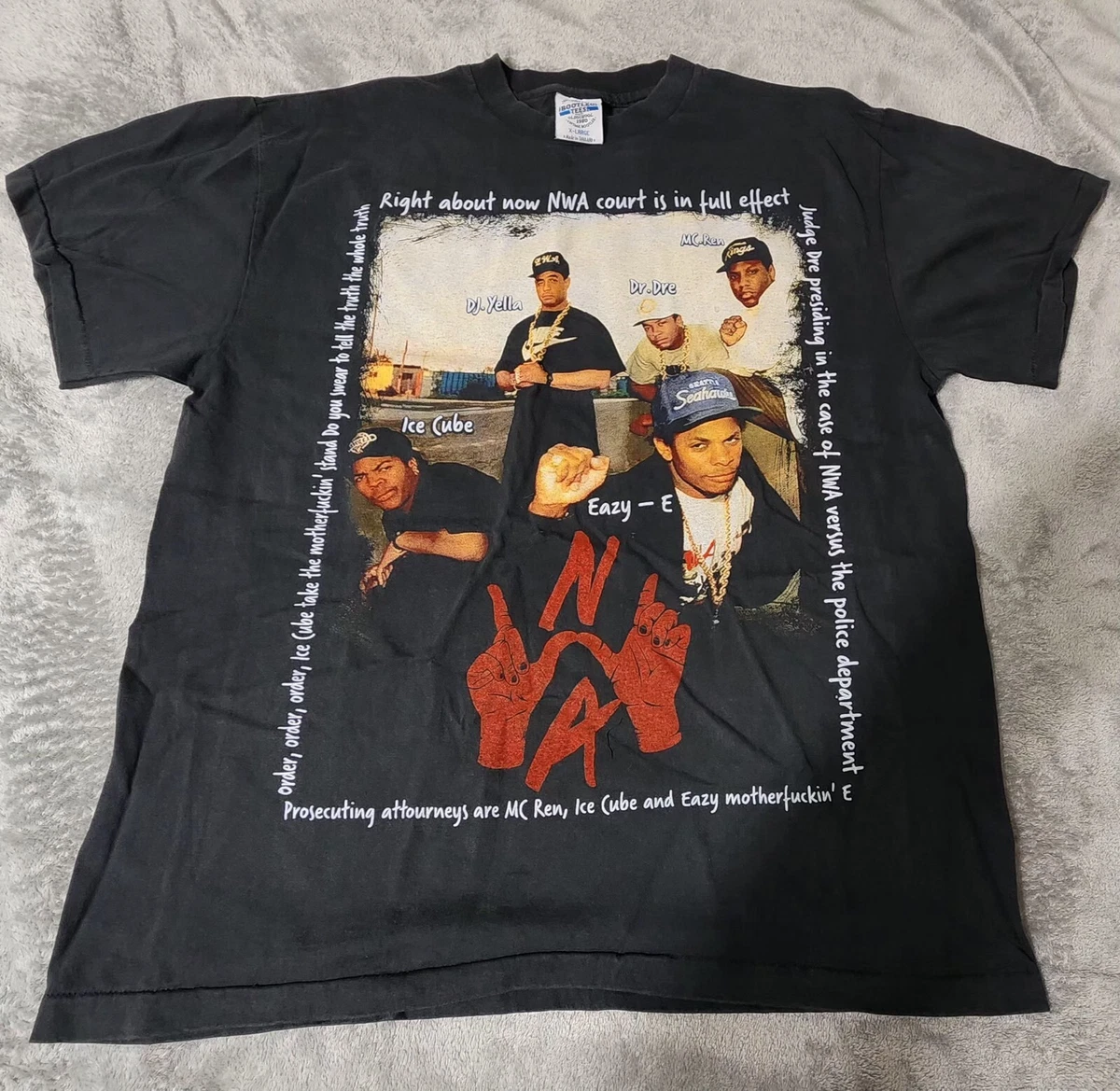 NWA N.W.A NIGGAZ4LIFE 90sヴィンテージTシャツ USA 90s N.W.A 