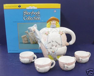 Dept 56 Little Bo Peep Teaset- #13348- New In Box- RETIRED - Picture 1 of 9