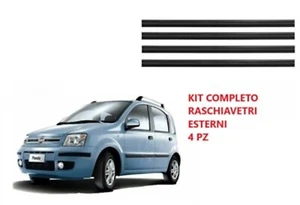 KIT COMPLETO RASCHIAVETRI GUARNIZIONI ESTERNI FIAT PANDA 2003 PZ.4 71771150 - Foto 1 di 1
