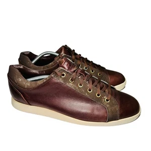 Footjoy Contour Freizeit Golfschuhe ohne Spikes braun Leder 54226 Herren Größe 10M - Bild 1 von 8